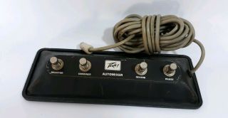 Vintage Peavey Automixer 4 Button Footswitch Connector Combiner Reverb Phase
