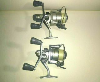 Shimano Spirex Fishing Reel Bundle - 2000 & 2000fb Quickfire Ii Spinning Reels