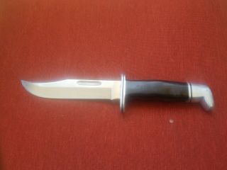 Vintage Buck 119 X Fixed Blade Knife Broken Handle