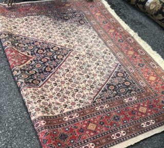 VINTAGE Traditional Unique Oriental Area RUG Hand - Knotted Wool Multi Carpet 9x9 2