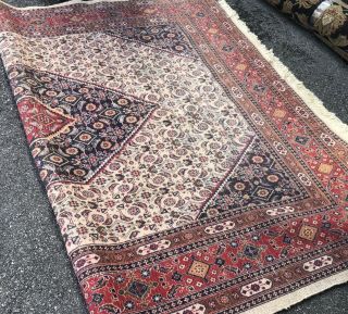 VINTAGE Traditional Unique Oriental Area RUG Hand - Knotted Wool Multi Carpet 9x9 3