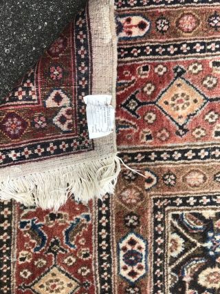 VINTAGE Traditional Unique Oriental Area RUG Hand - Knotted Wool Multi Carpet 9x9 4