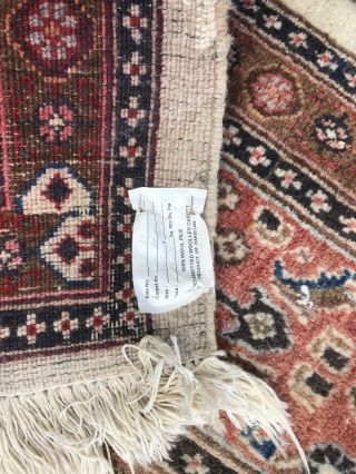 VINTAGE Traditional Unique Oriental Area RUG Hand - Knotted Wool Multi Carpet 9x9 5