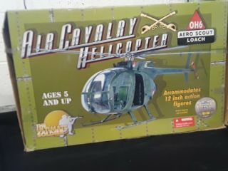 Air Calvary Oh - 6 Helicopter The Ultimate Soldier Vintage,  Nib,  2000