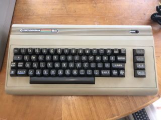 Vintage Commodore 64 C64 System w/ 1541 Drive Power Supply 4