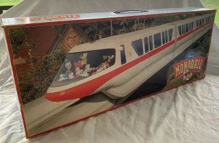 Vintage Walt Disney World Red Line Monorail Playset 4