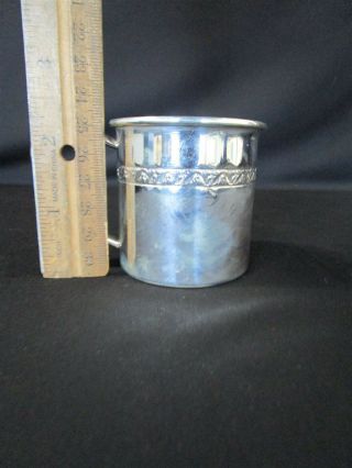 Lunt Sterling Silver.  925 Baby Cup Keepsake Cups Goblet Newborn 53g 3