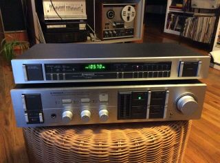 Pioneer Sa - 1040 Stereo Amplifier Dynamic Power Vintage & Pioneer Tx - 940 Tuner