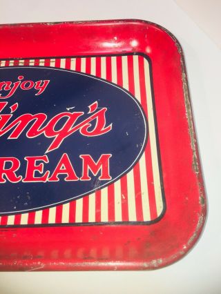 Vintage Telling’s Ice Cream Tray Detroit Michigan Telling Dairy 1940’s 1950’s 5