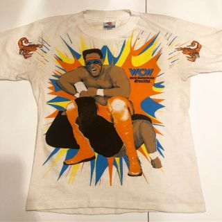 Sting Stinger Wcw Wwf Wwe Vintage 90s T - Shirt Very Rare Youth Xl Fits Mens Small