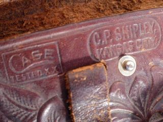 Case XX 1920 - 40 Pyremite knife axe as set w/ RARE tooled sheath 2