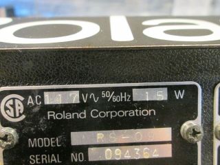 Vintage Roland RS - 09 Organ/Strings 09 Synth 12