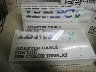 Vintage IBM PCJR PC JR Personal Desktop Computer Connector TV Adapter Cable 5