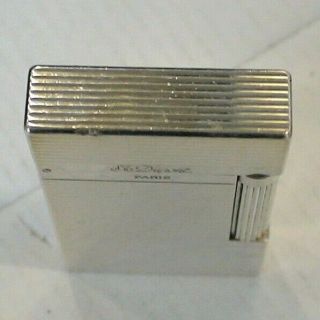 Briquet ancien ST Dupont Line 2 - Vintage Gas Lighter Feuerzeug Accendino 3