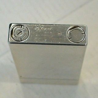 Briquet ancien ST Dupont Line 2 - Vintage Gas Lighter Feuerzeug Accendino 6