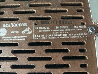 Vintage RCA Victor Deluxe 1958 14 