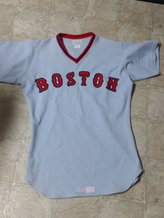 Vintage,  Game Worn,  1978 Boston Red Sox (away) Jersey 39