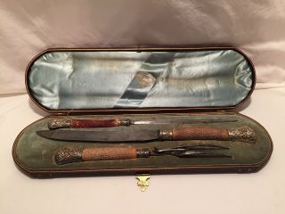 Harrison Bro’s And Howson Vintage Craving Knife Set.
