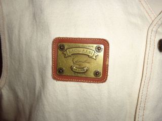 vintage Karl Kani jeans four pocket crew vest size Large Made in USA L@@K 3