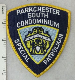 Vintage Parkchester South Condominium Special Patrolman Patch
