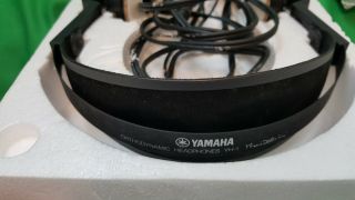Vintage Yamaha YH - 1 Orthodynamic Headphones Mario Bellini.  Made in Japan, . 4