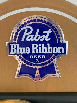 VTG 1992 PABST BLUE RIBBON BEER PBR BOXING TIP MOTION BELL BAR PUB SIGN RARE 4