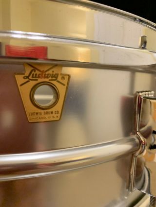 GRAIL ALERT LUDWIG VINTAGE 1970 Keystone Acrolite SNARE DRUM Unique fr Factory 2