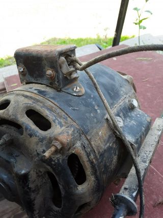 Vintage Frigidaire repulsion induction antique electric motor 1/6hp WORK 6