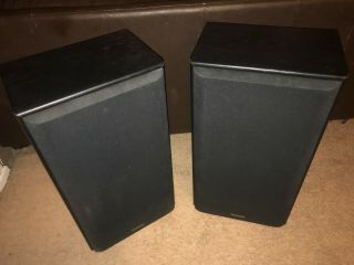 Technics Sb - Sl701 3 - Way Vintage Speakers (pair) Rare & Powerful Sound