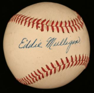 Eddie Mulligan (d.  1982) Cubs / John Odom A 