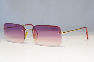 Gucci Mens Womens Vintage Designer Sunglasses Gold Square Gg 1653 T7j 19346