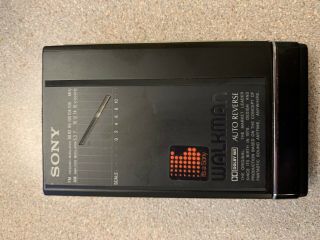 Vintage Sony Walkman Metal Wm - F100 Iii