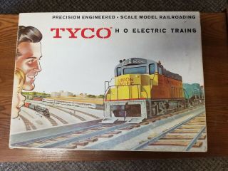 Vintage Tyco Train Set Ho T6455 Red Box Santa Fe 1960 