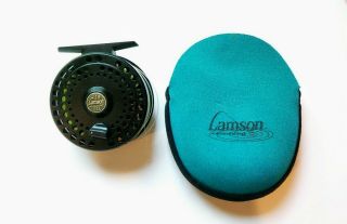 Lamson LP ' s 1.  5 Fly Reel Vintage w/mastery 3wt distance line 2
