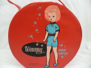 Ideal Tammy Doll Family Hair Dryer Case Purse No Accessories Rare Vintage 1963