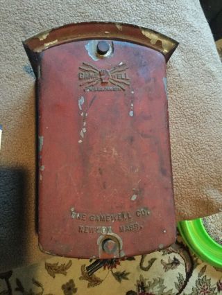 Vintage Gamewell Fire Department Alarm Call Box Station Made In Newton Mass.