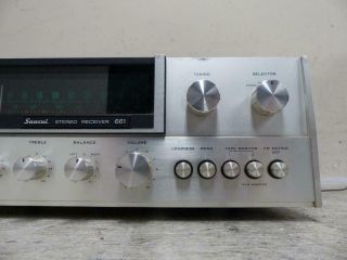 Vintage Sansui 661 Silver Face 2 - Channel AM/FM Stereo Receiver 3