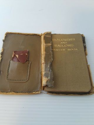 Wwii Us Soldier’s And Sailors Prayer Book " My Daily Protector "
