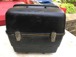 Buco Rear Hard Case Motorcycle Bates Harley Bike Saddlebag Vtg Helmet Bag Side