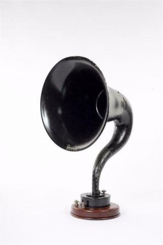 Vintage C1925 " S.  G.  Brown  H.  1.  " Radio Horn Speaker