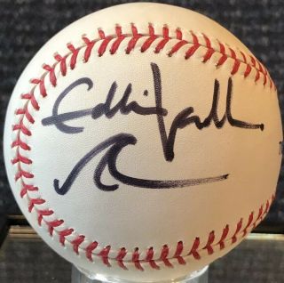 Eddie Vedder Signed Baseball w RARE Wave Sketch - PSA/DNA LOA - Chicago Cubs 3