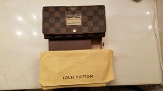 Authentic Louis Vuitton Rare Trunks Wallet