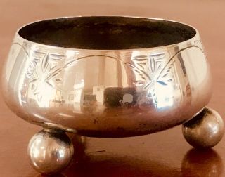 Tiffany & Co Footed Sterling Silver Salt Cellar 1873 - 1891
