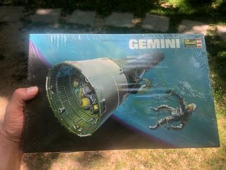 Vintage 1965 Revell Gemini Space Capsule Model - Never Opened - Still In Shrink