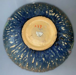 Vintage Roseville Blue Wisteria 6 - 1/2”T Vase 6