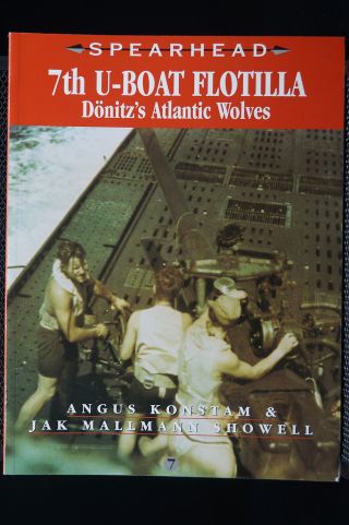 Ww2 German 7th U - Boat Flotilla Donitzs Atlantic Wolves Reference Book