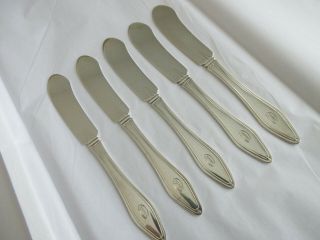 Antique,  Vintage,  All Sterling Silver Butter Knives,  4 Oz Total,  Towle ?
