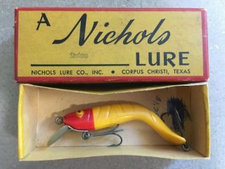 Vintage Nichols L2 Shrimp Lure