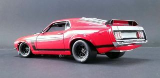 1969 VINTAGE FORD MUSTANG BOSS 302 TRANS AM ACME STREET VERSION RED 1:18 GMP 2