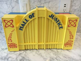 Kenner Dc Powers Hall Of Justice 1984 Action Figure Playset Vintage Set